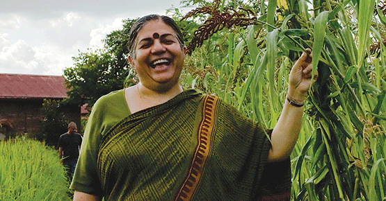 Vandana Shiva September 12 — YES!