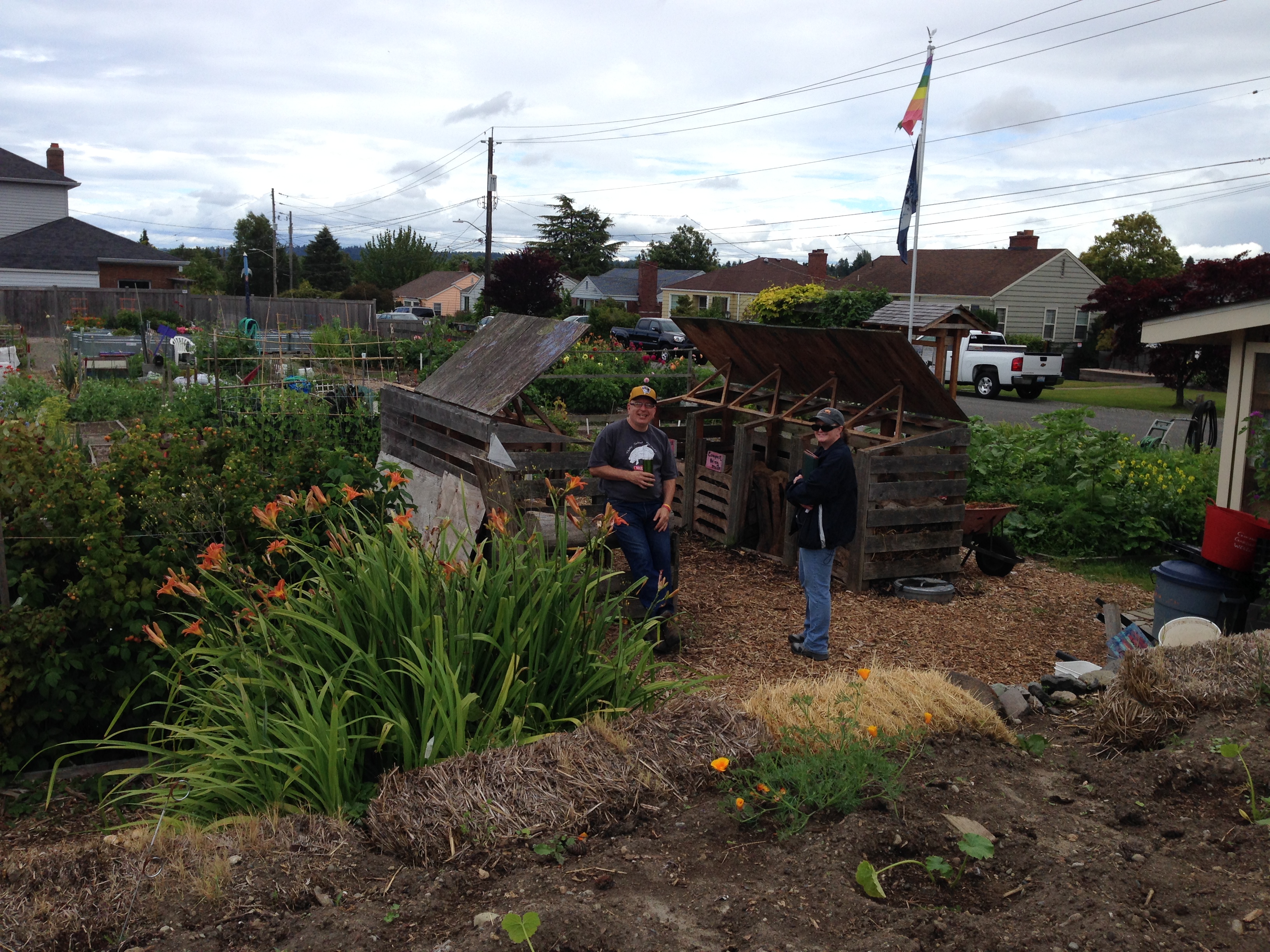 Nearly 200 visitors enjoyed the 6th Annual Edible Garden Tour
