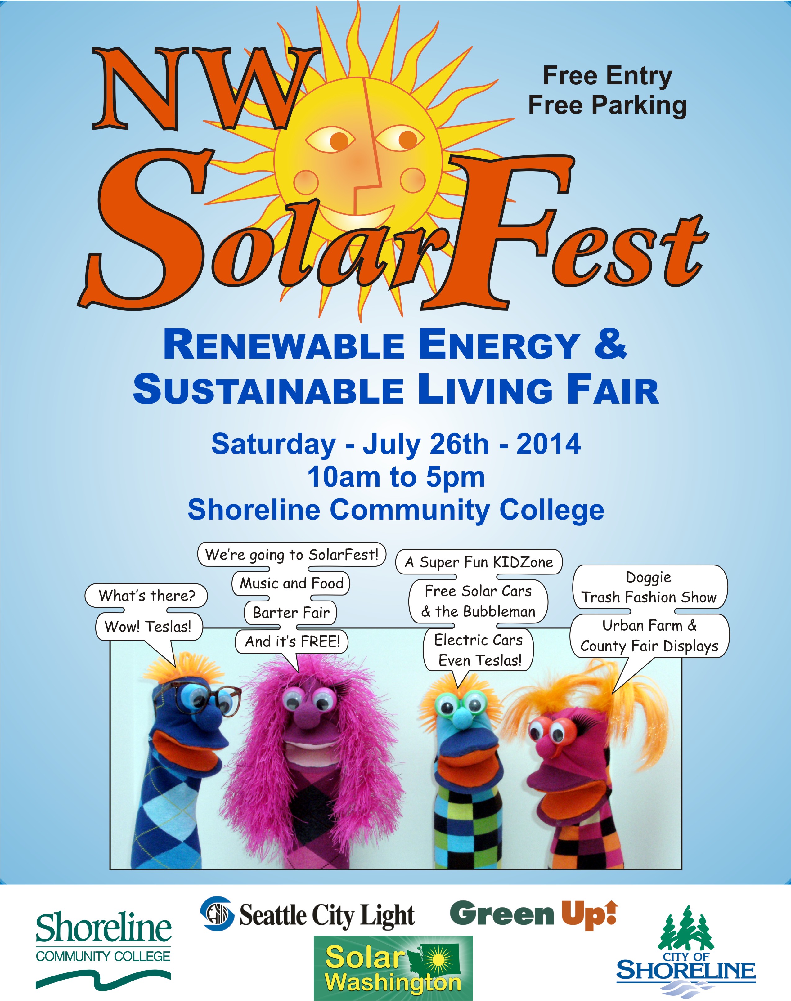 NW SolarFest – July 26