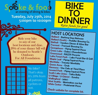 Annual Spoke & Food Event – July 29