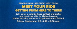 bringing in ballard meet your ride