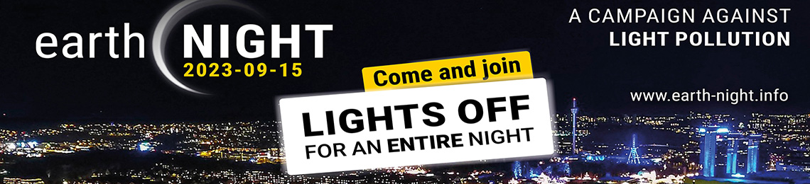 Earth Night is Friday September 15th