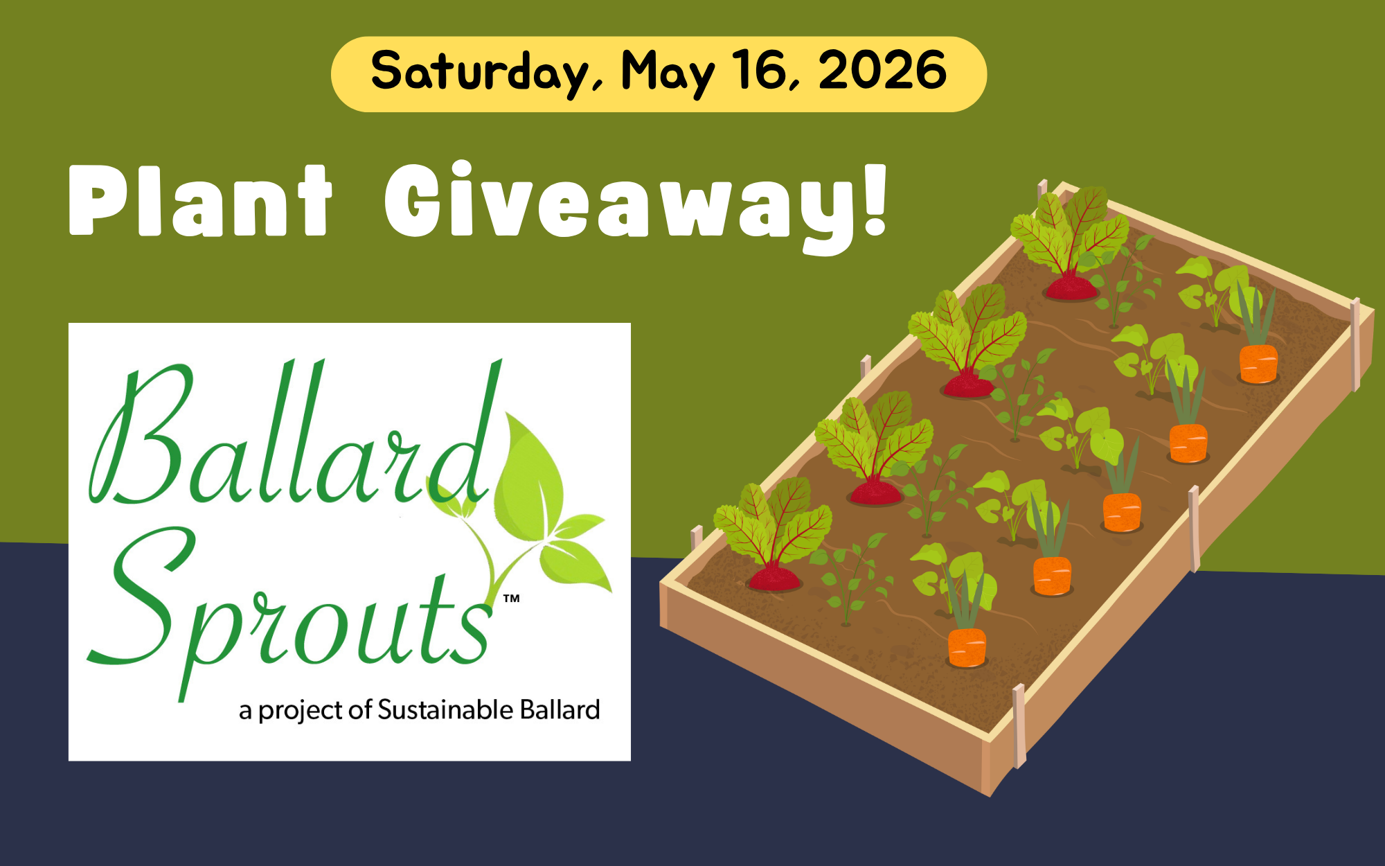 Ballard Sprouts Plant Giveaway – May 16